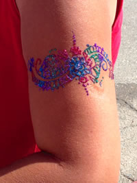 Glitter Tattoos